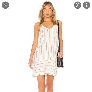 10 CROSBY cream striped Slip Dress
Derek Lam Size 8